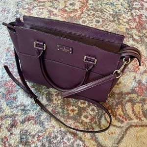 Purple Kate Spade Bag
